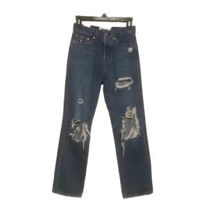 Levi’s Premium Wedgie Straight Jean High Rise Denim 24 / 00